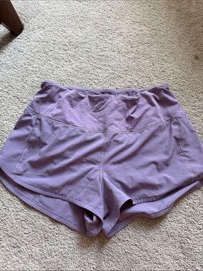 lululemon athletica Lavender Athletic Shorts